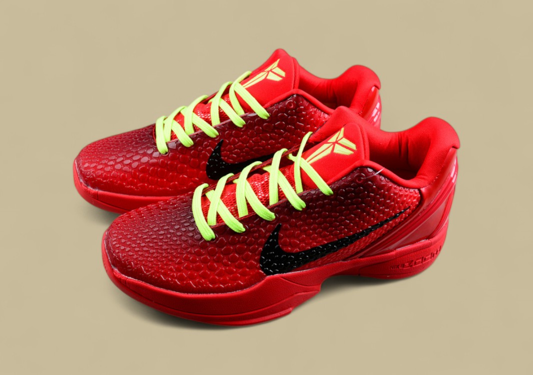 Kobe 6 Protro Reverse Grinch Red/Green