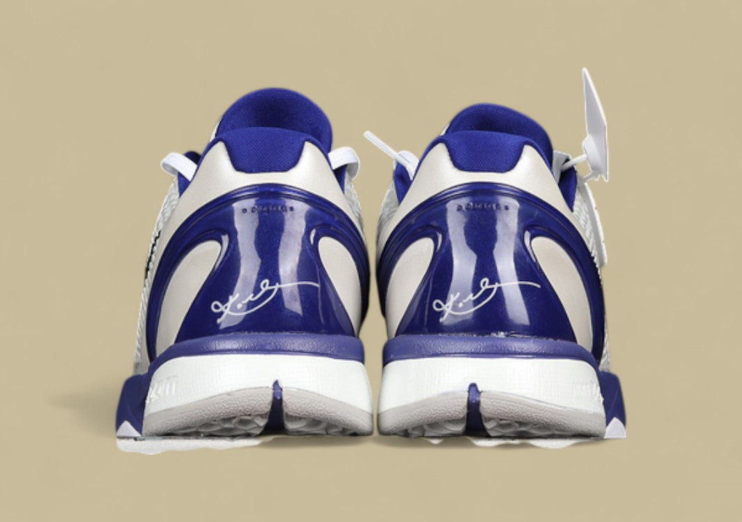 Kobe 6 VI Protro White/Silver-Royal Blue