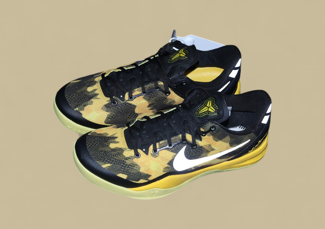 Kobe 8 System Black/Electric Yellow-Grey