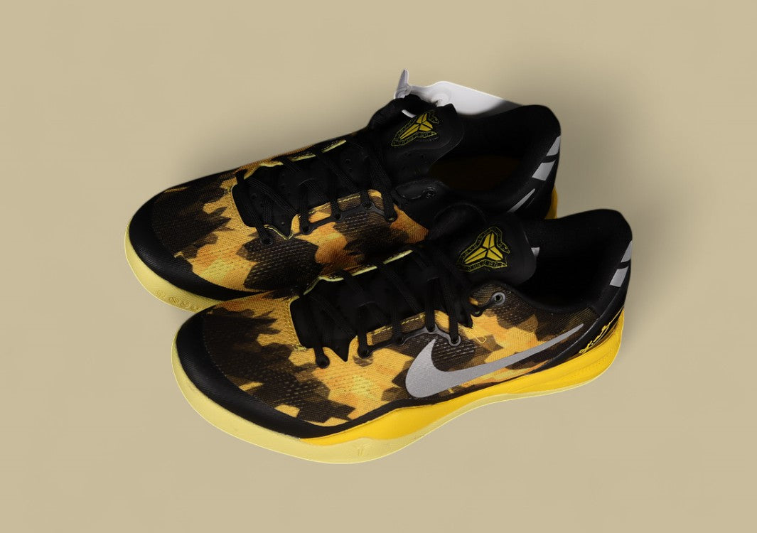 Kobe 8 System Black/Electric Yellow-Grey