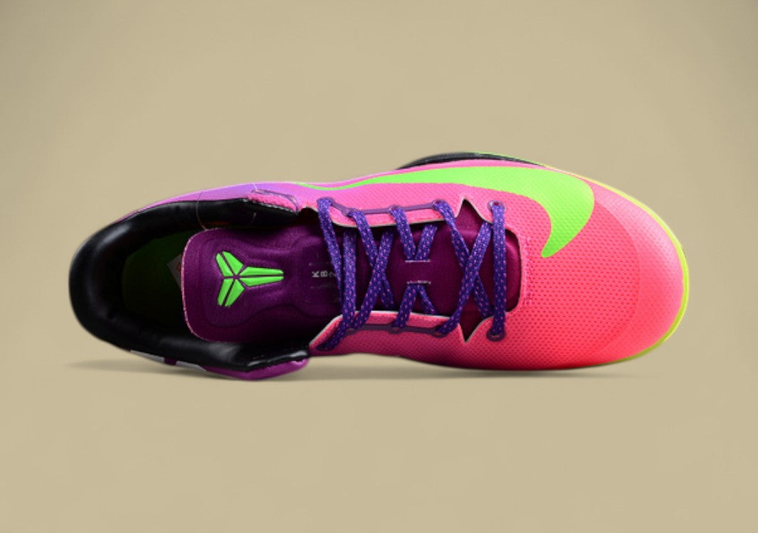 Kobe 8 System Mambacurial Pink/Green/Purple-White