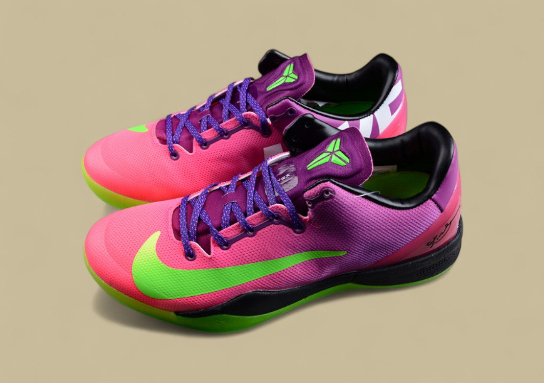 Kobe 8 System Mambacurial Pink/Green/Purple-White