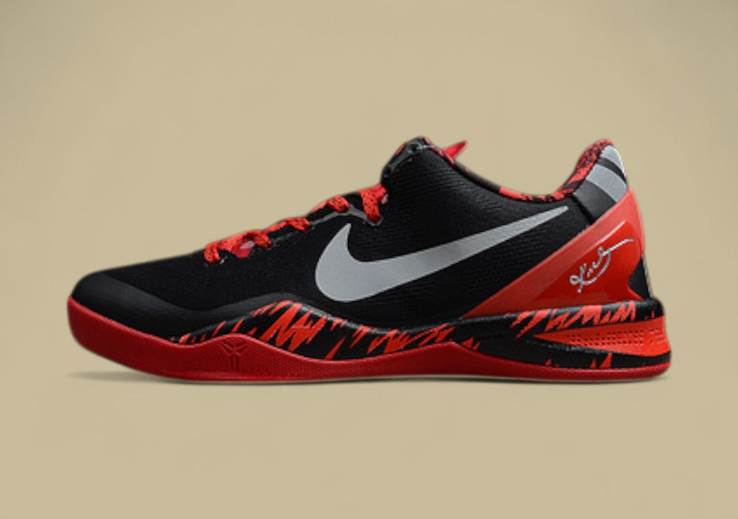 Kobe 8 System Philippines Pack Metallic Silver/ Black Gym Red-Bright Crimson
