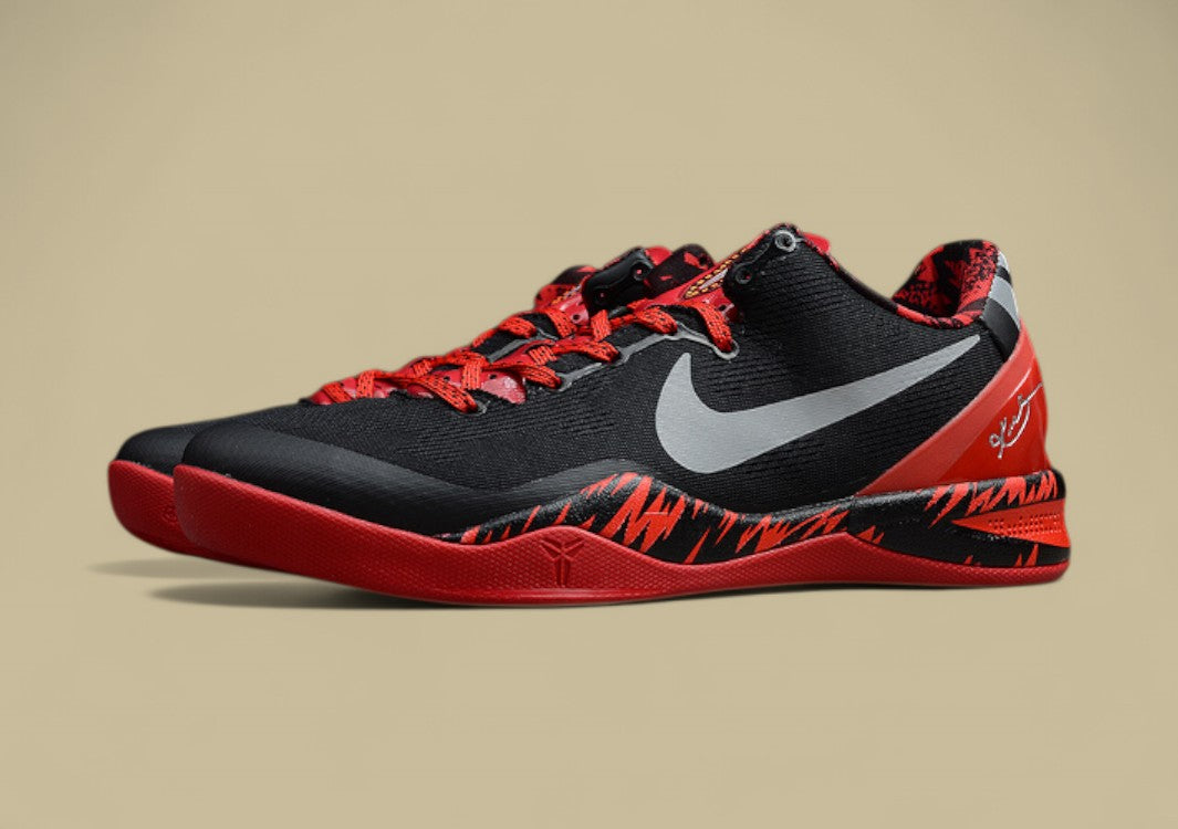 Kobe 8 System Philippines Pack Metallic Silver/ Black Gym Red-Bright Crimson