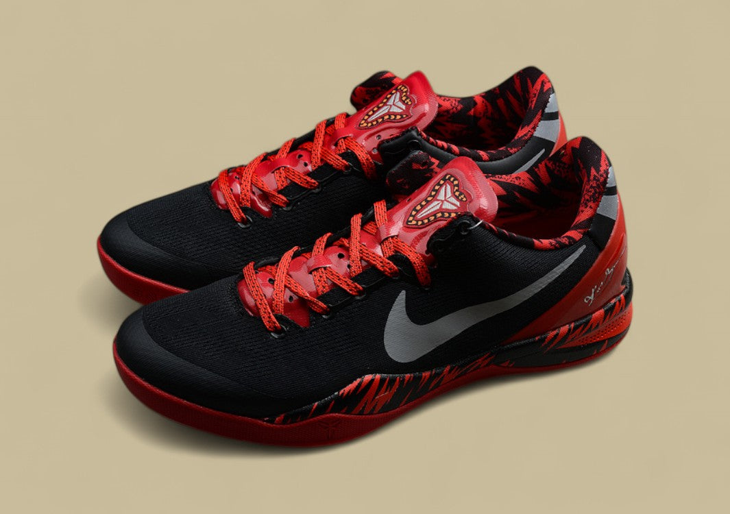 Kobe 8 System Philippines Pack Metallic Silver/ Black Gym Red-Bright Crimson