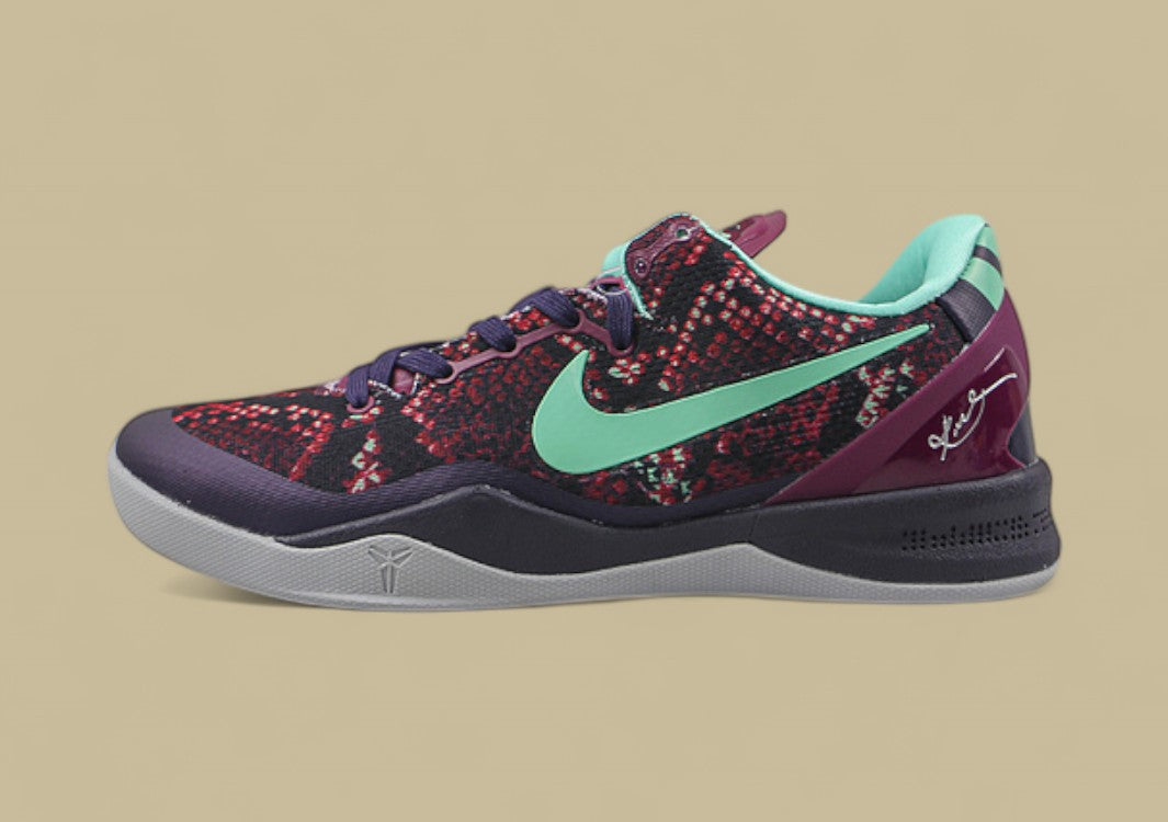 Kobe 8 System Pit Viper Purple Dynasty/Green Glow-Raspberry Red