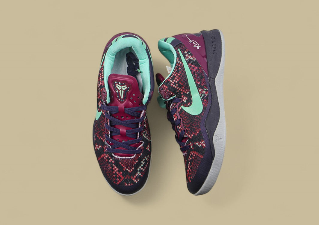 Kobe 8 System Pit Viper Purple Dynasty/Green Glow-Raspberry Red