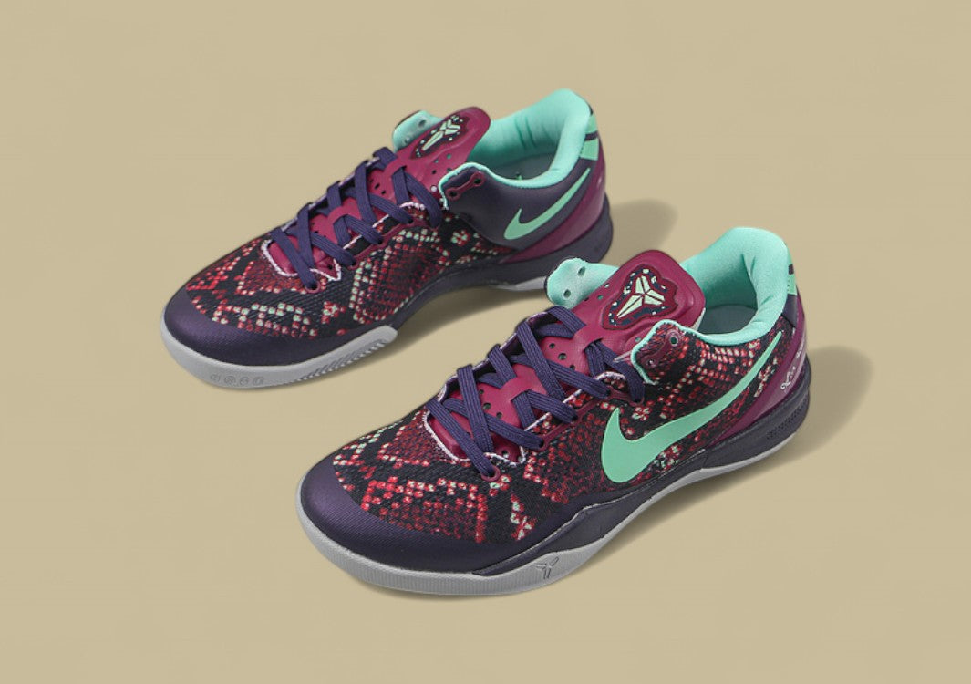 Kobe 8 System Pit Viper Purple Dynasty/Green Glow-Raspberry Red