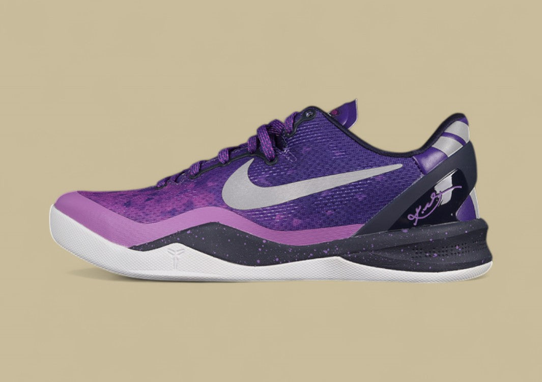 Kobe 8 System Playoff Court Purple/Pure Platinum-Blackened Blue