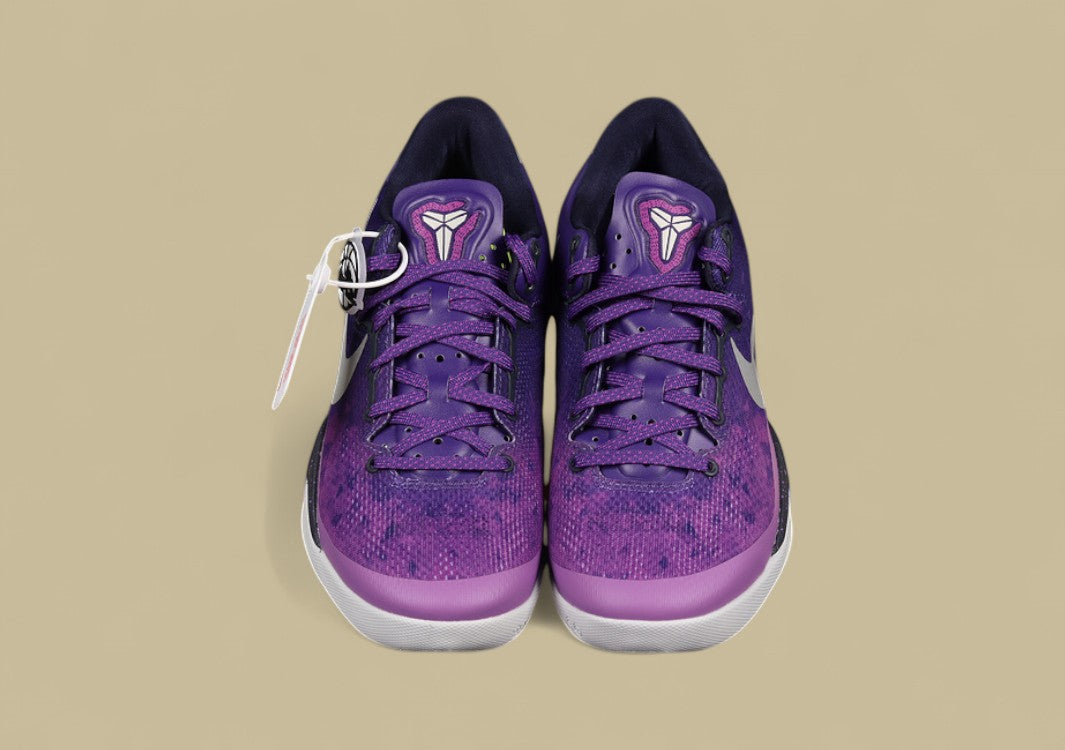 Kobe 8 System Playoff Court Purple/Pure Platinum-Blackened Blue