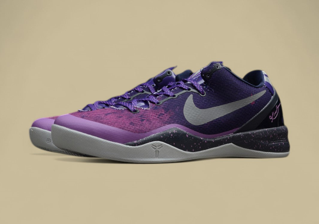 Kobe 8 System Playoff Court Purple/Pure Platinum-Blackened Blue