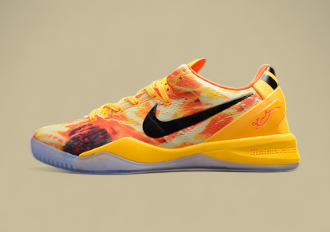 Kobe 8 System Shanghai Fireworks Laser Orange/Cinnabar Brown/Black