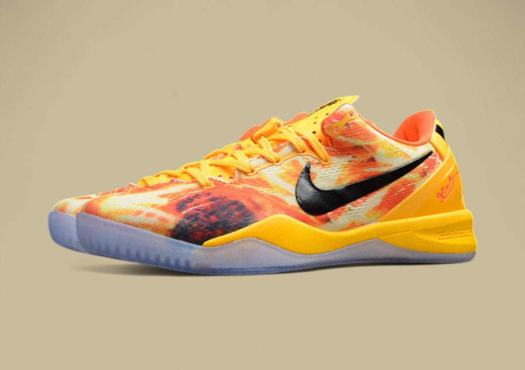 Kobe 8 System Shanghai Fireworks Laser Orange/Cinnabar Brown/Black