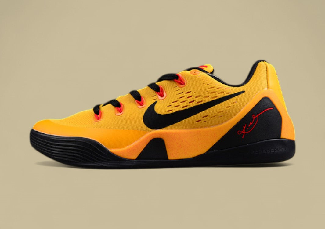 Kobe 9 EM Bruce Lee University Gold/Black-Laser Crimson