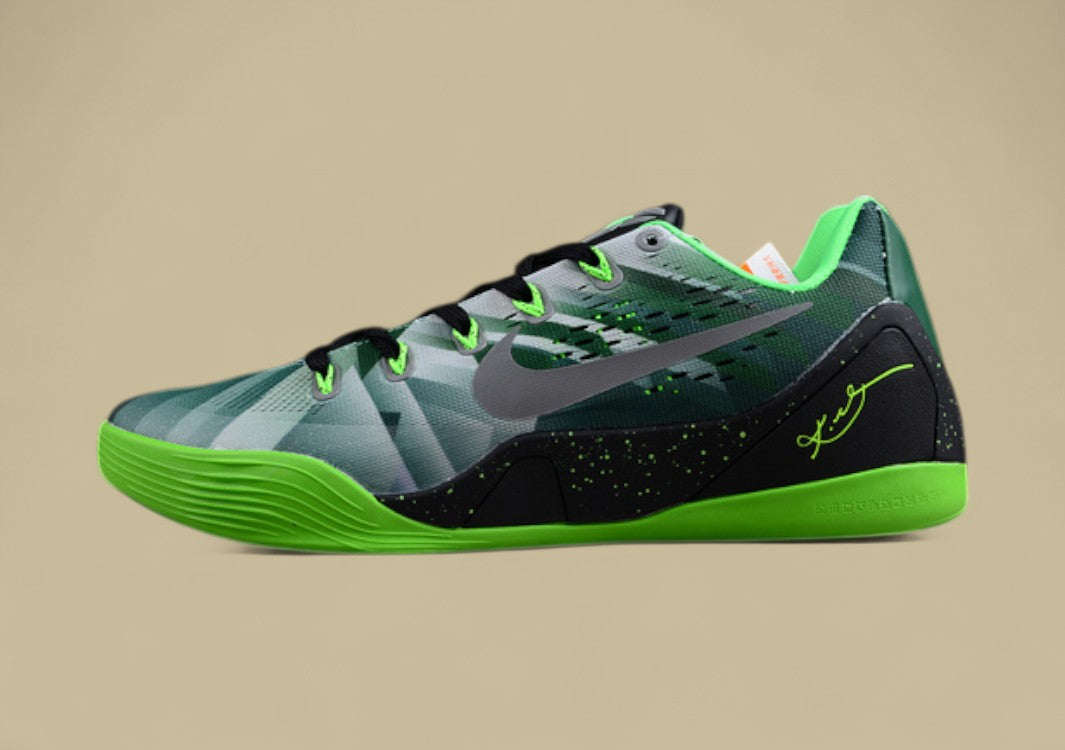 Kobe 9 EM PRM Gorge Green/Metallic Silver-Electric Green