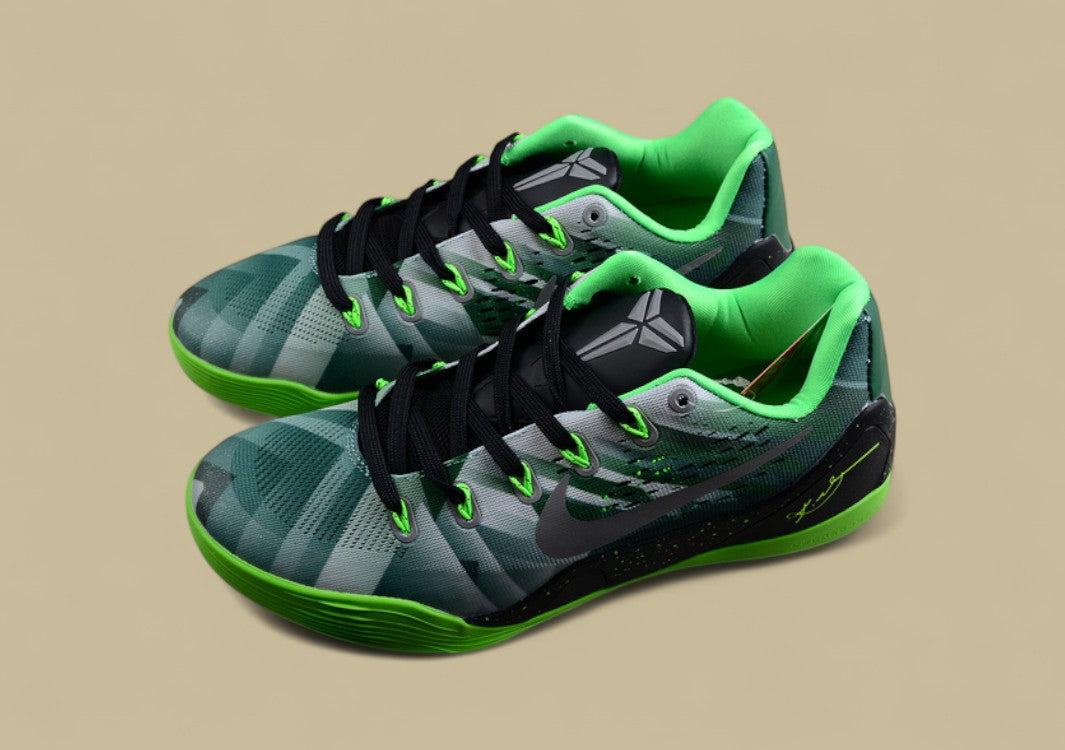 Kobe 9 EM PRM Gorge Green/Metallic Silver-Electric Green