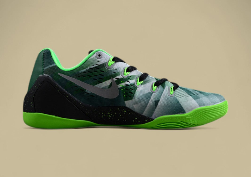 Kobe 9 EM PRM Gorge Green/Metallic Silver-Electric Green
