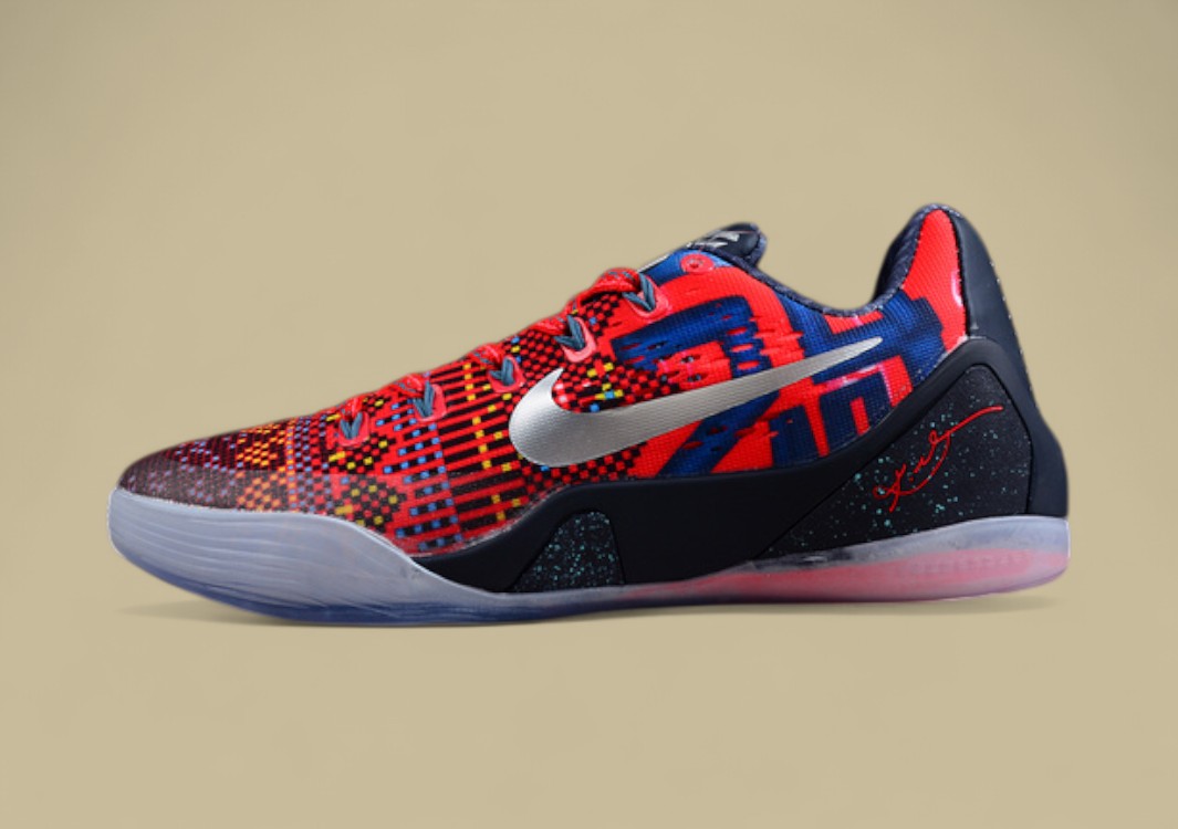 Kobe 9 EM Premium Philippines Laser Crimson/Reflective Silver-Obsidian