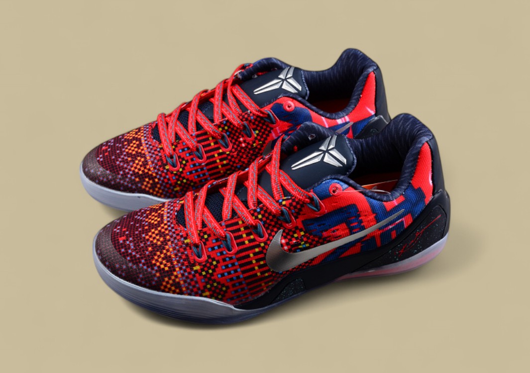 Kobe 9 EM Premium Philippines Laser Crimson/Reflective Silver-Obsidian