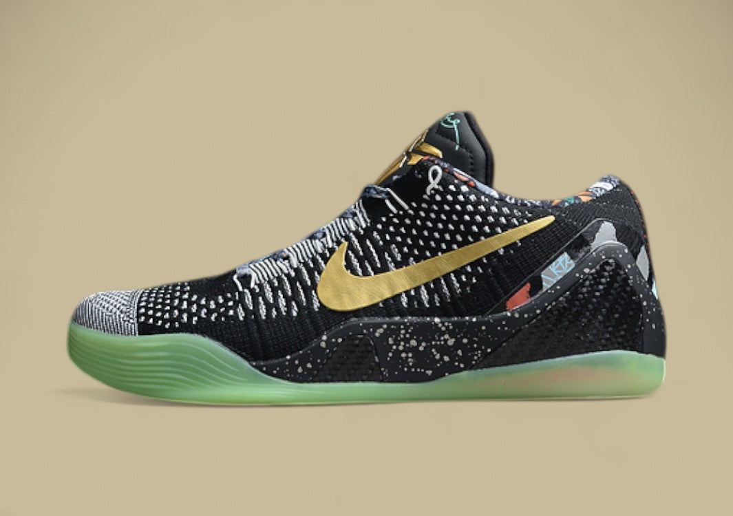 Kobe 9 Elite All-Star Gumbo League Maestro Black/Metallic Gold-White