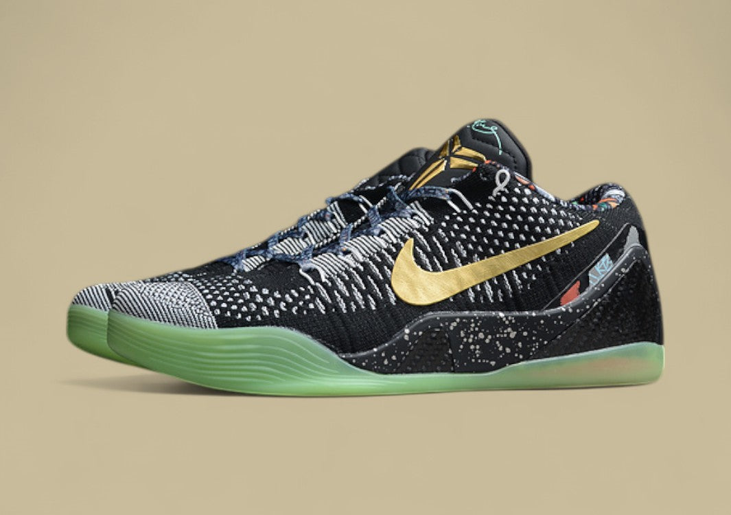 Kobe 9 Elite All-Star Gumbo League Maestro Black/Metallic Gold-White