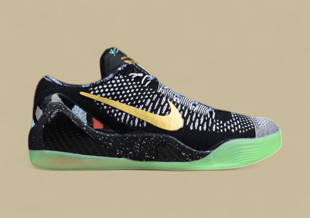 Kobe 9 Elite All-Star Gumbo League Maestro Black/Metallic Gold-White
