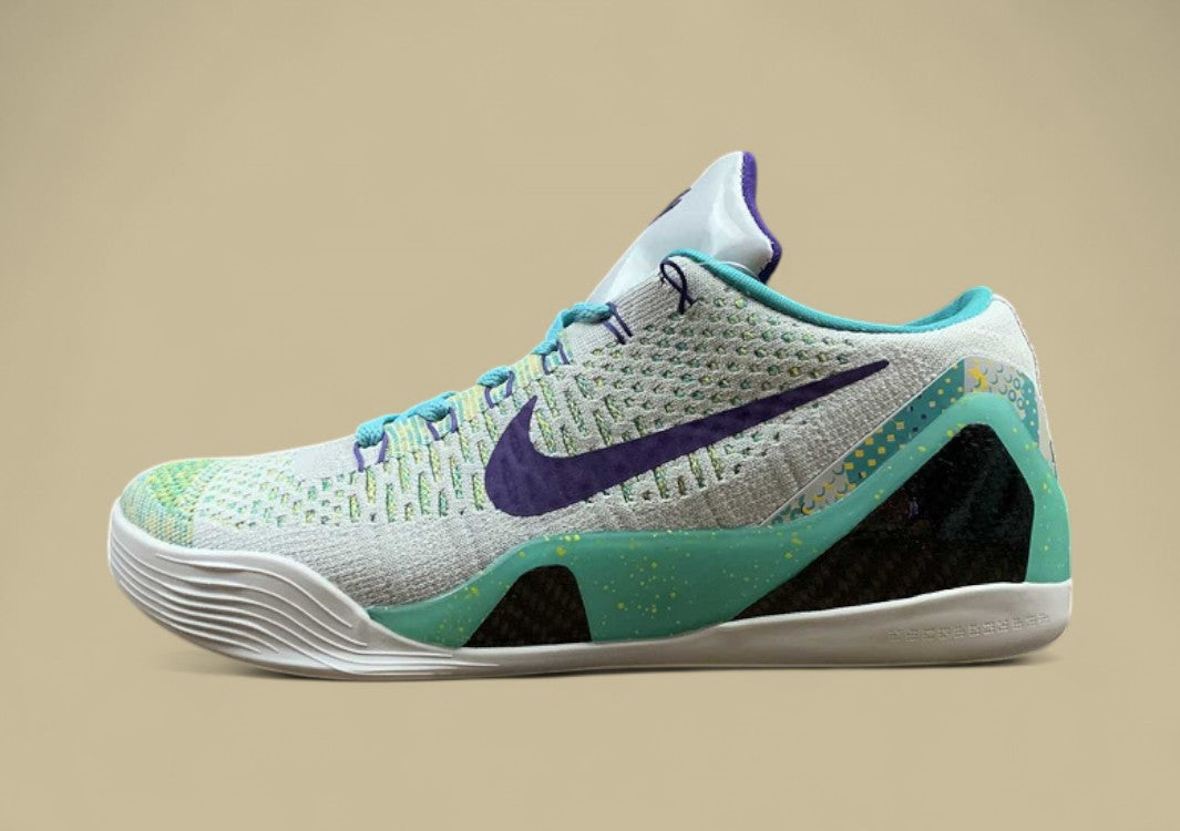 Kobe 9 Elite Low Light Grey/Green/Black