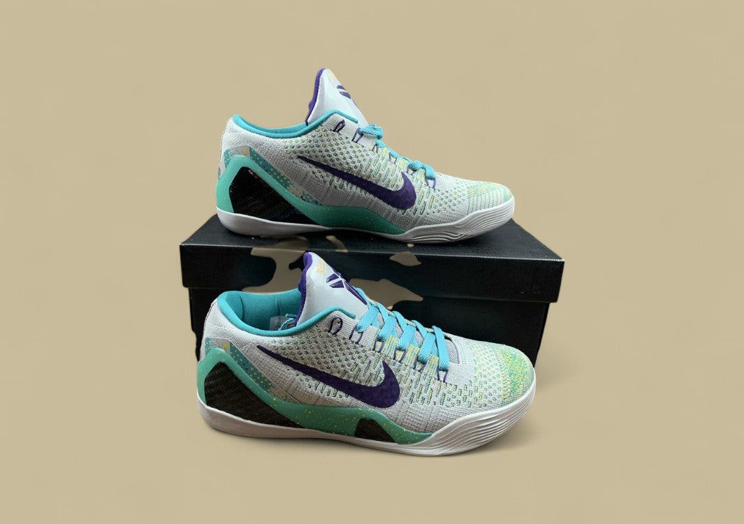 Kobe 9 Elite Low Light Grey/Green/Black