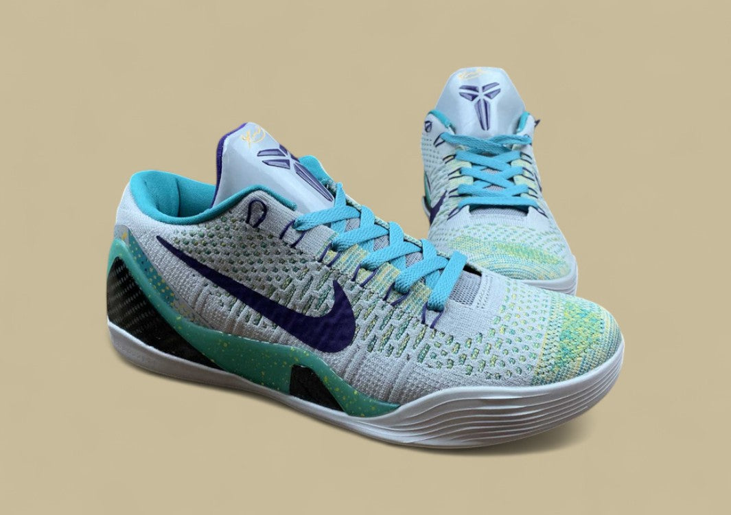 Kobe 9 Elite Low Light Grey/Green/Black