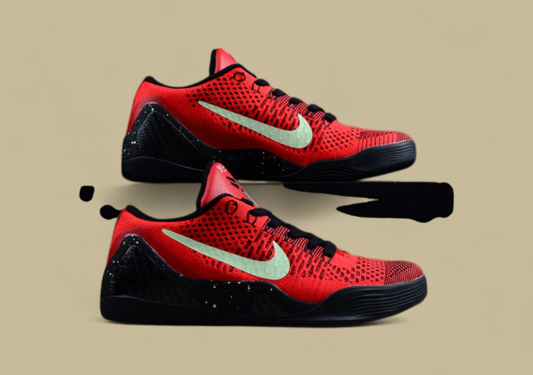 Kobe 9 Elite Low University Red/Black/White