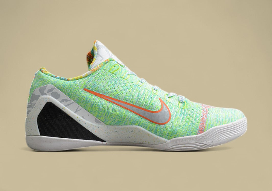 Kobe 9 Elite Premium What The Kobe Multi-Color/Reflect Silver-Chlorine Blue