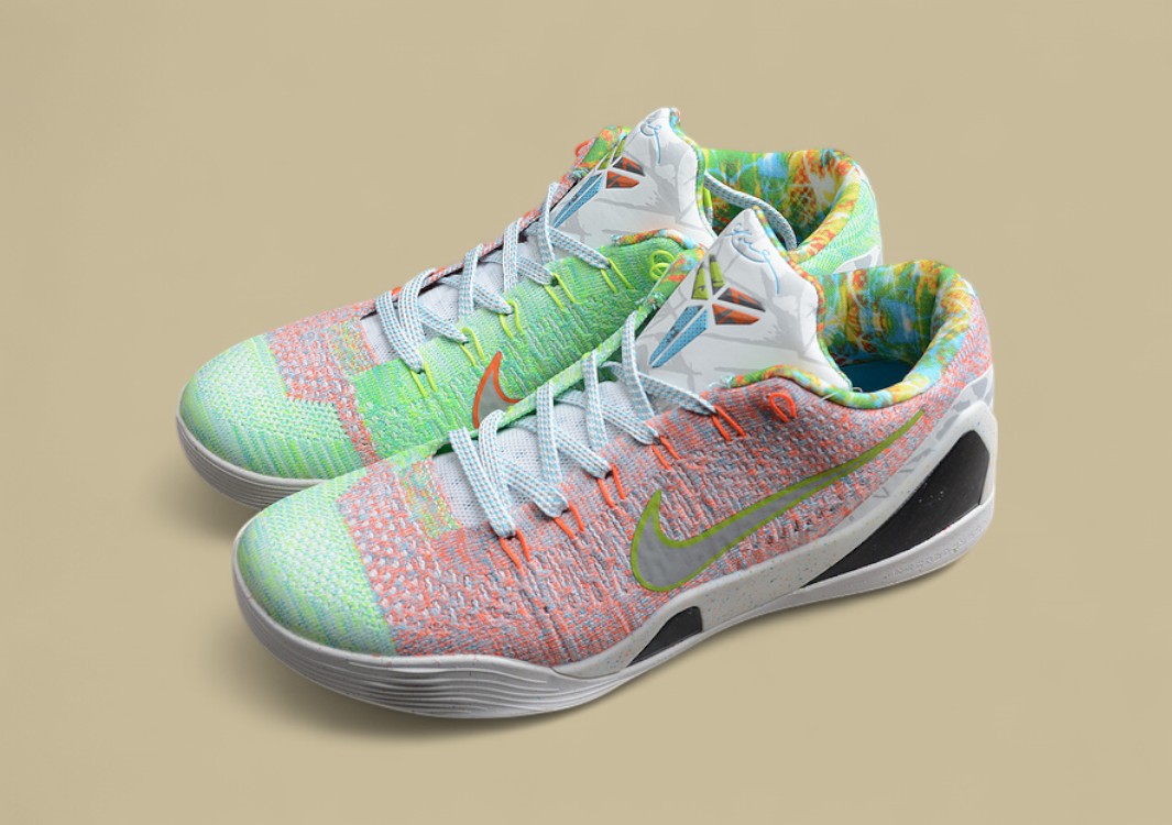 Kobe 9 Elite Premium What The Kobe Multi-Color/Reflect Silver-Chlorine Blue