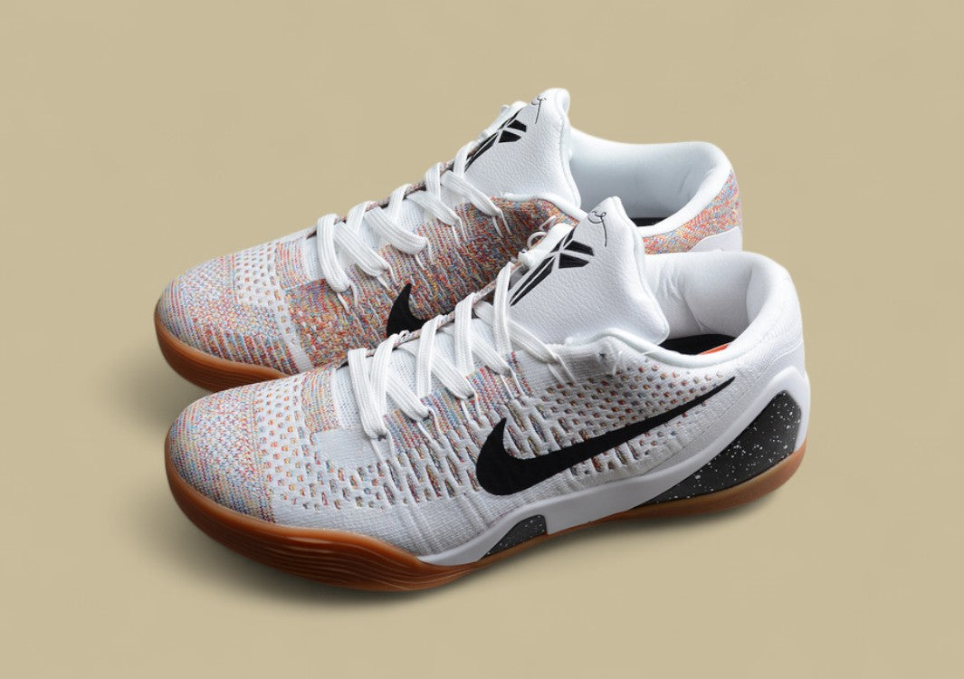 Kobe 9 Premium HTM Milan White Gum White/Black-Multi-Color