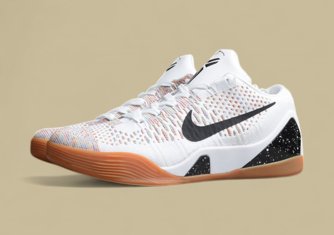 Kobe 9 Premium HTM Milan White Gum White/Black-Multi-Color