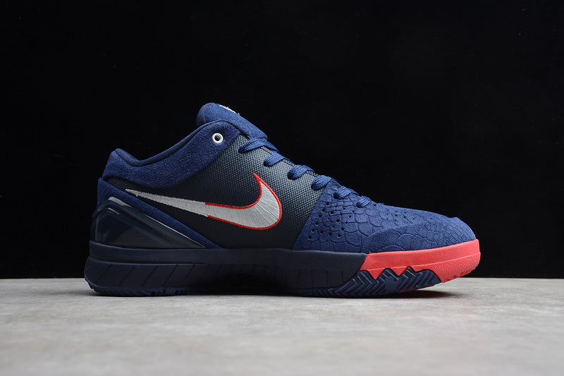 Kobe IV Protro Undefeated PE Navy Blue/White/Red