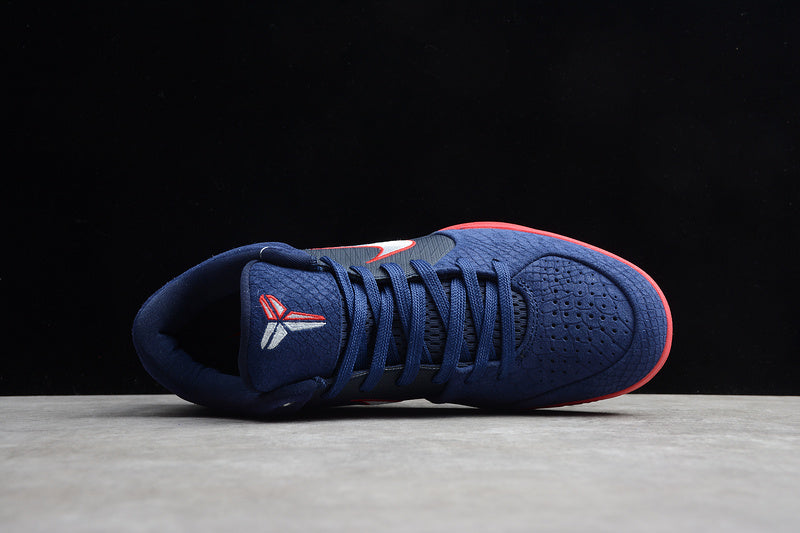 Kobe IV Protro Undefeated PE Navy Blue/White/Red