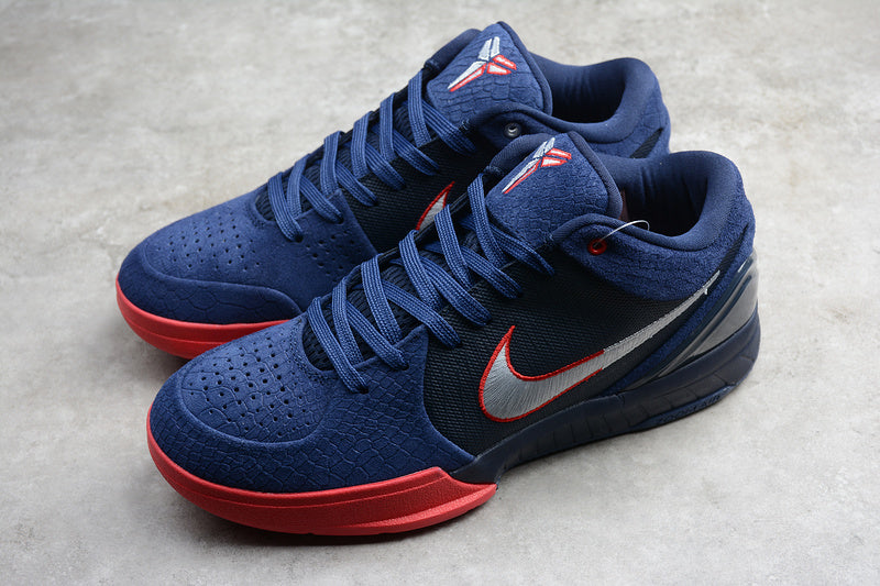 Kobe IV Protro Undefeated PE Navy Blue/White/Red