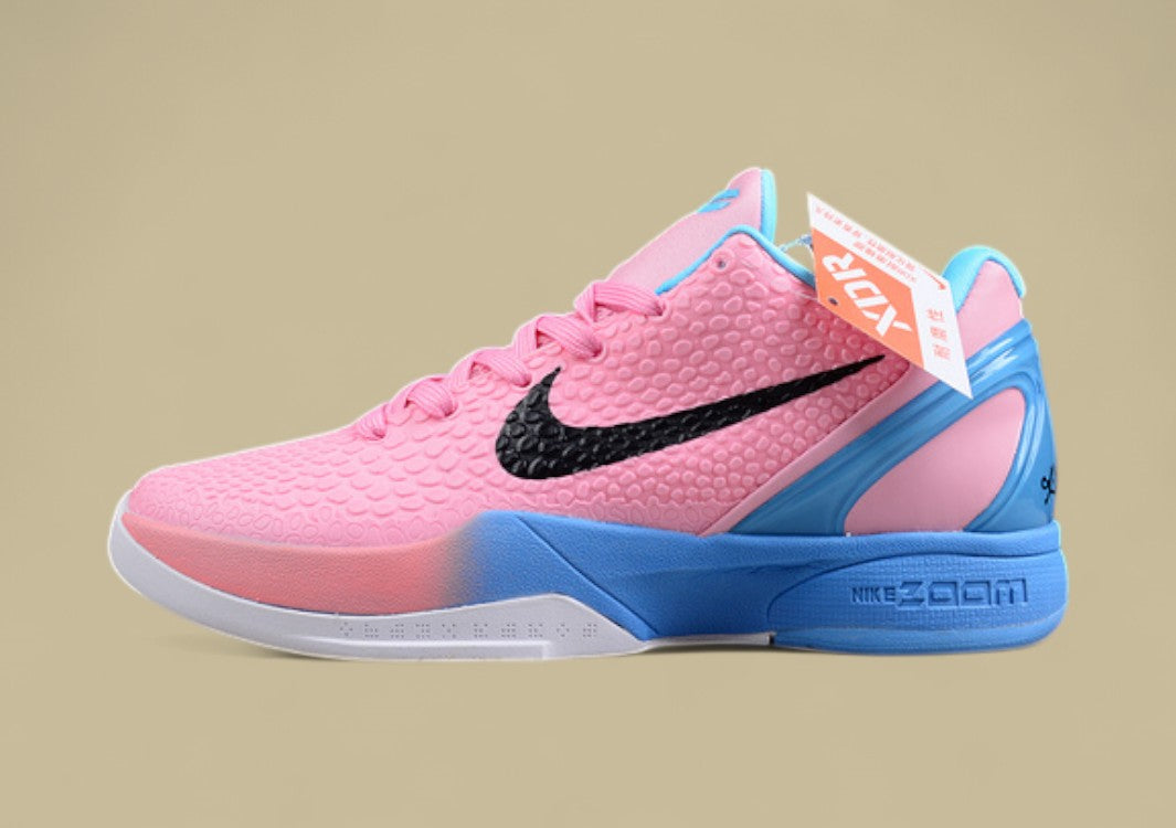 Kobe VI Protro Pinkfire/Blue/Black-White