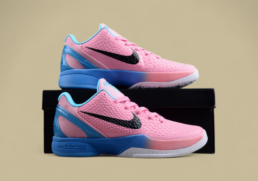 Kobe VI Protro Pinkfire/Blue/Black-White