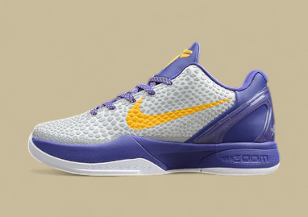 Kobe VI White/Yellow/Purple
