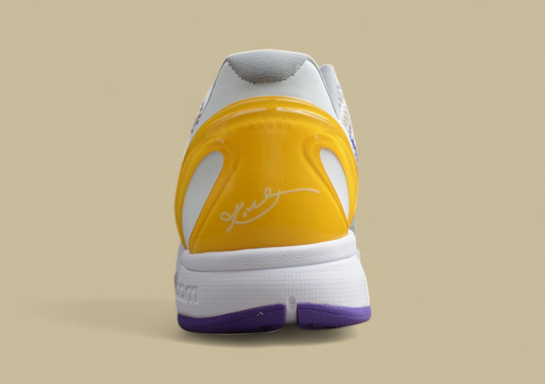 Kobe VI White/Purple/Yellow