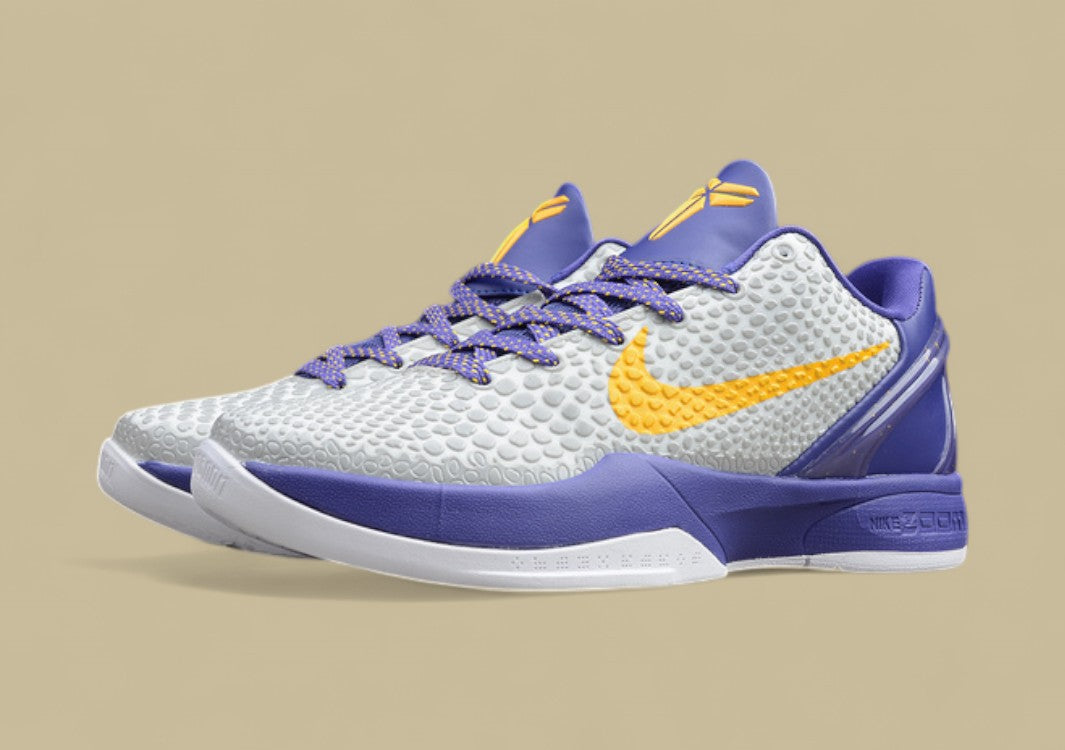 Kobe VI White/Yellow/Purple