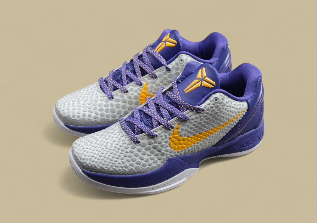 Kobe VI White/Yellow/Purple