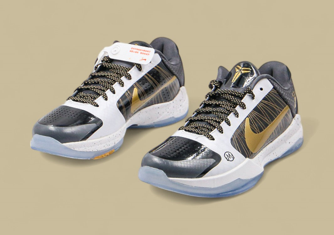 Kobe V Protro Black/Gold/White