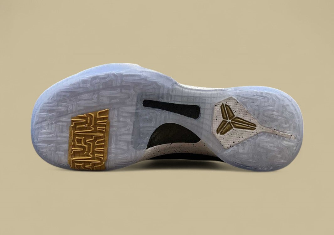 Kobe V Protro Black/White/Gold