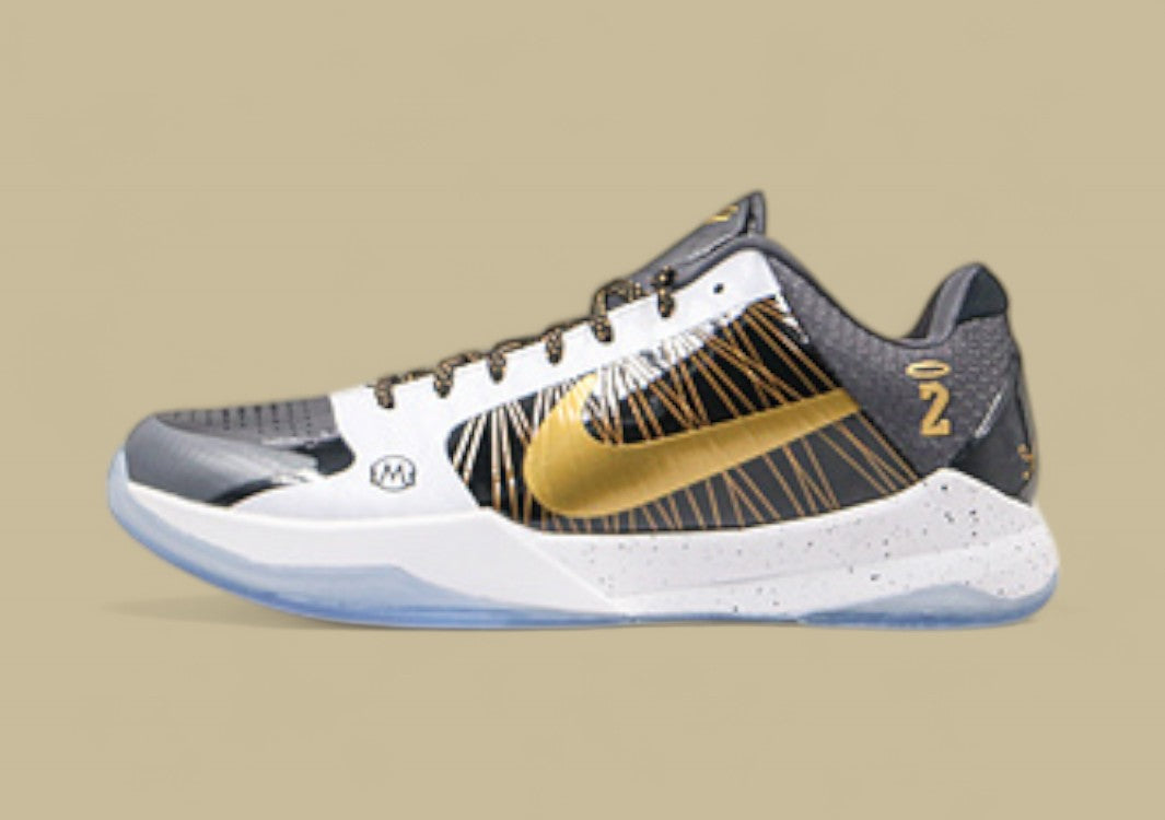 Kobe V Protro Black/Gold/White