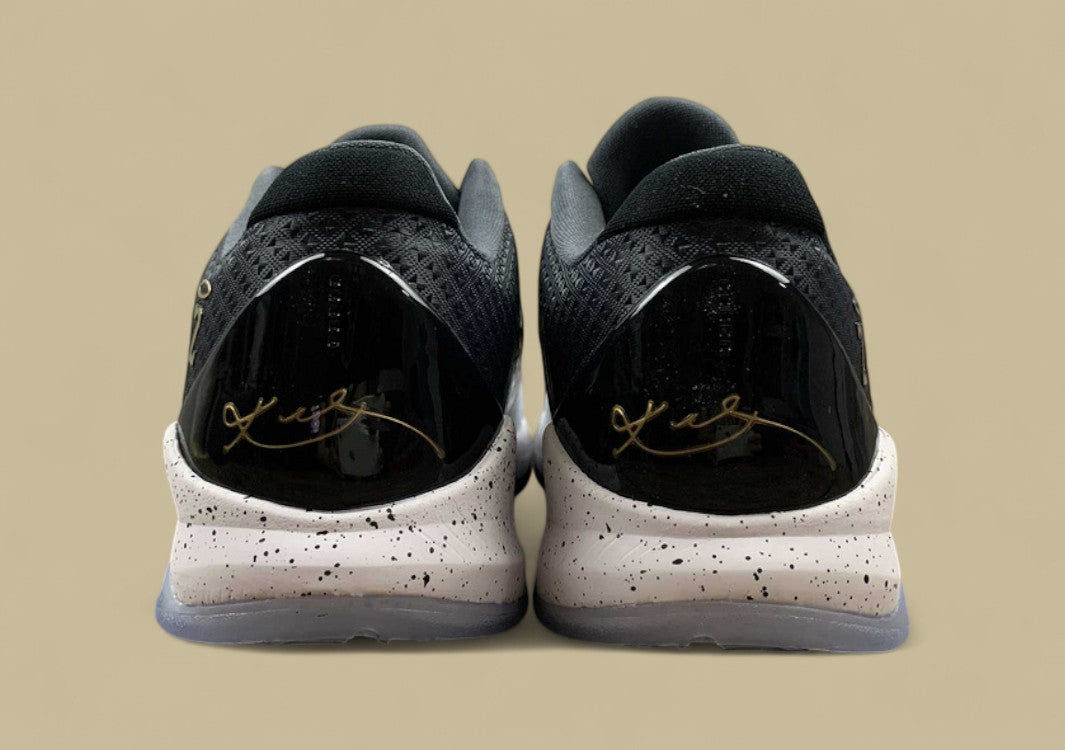Kobe V Protro Black/White/Gold