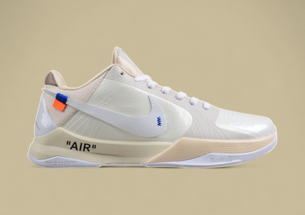 Kobe V Protro Undftd White/Brown/Yellow