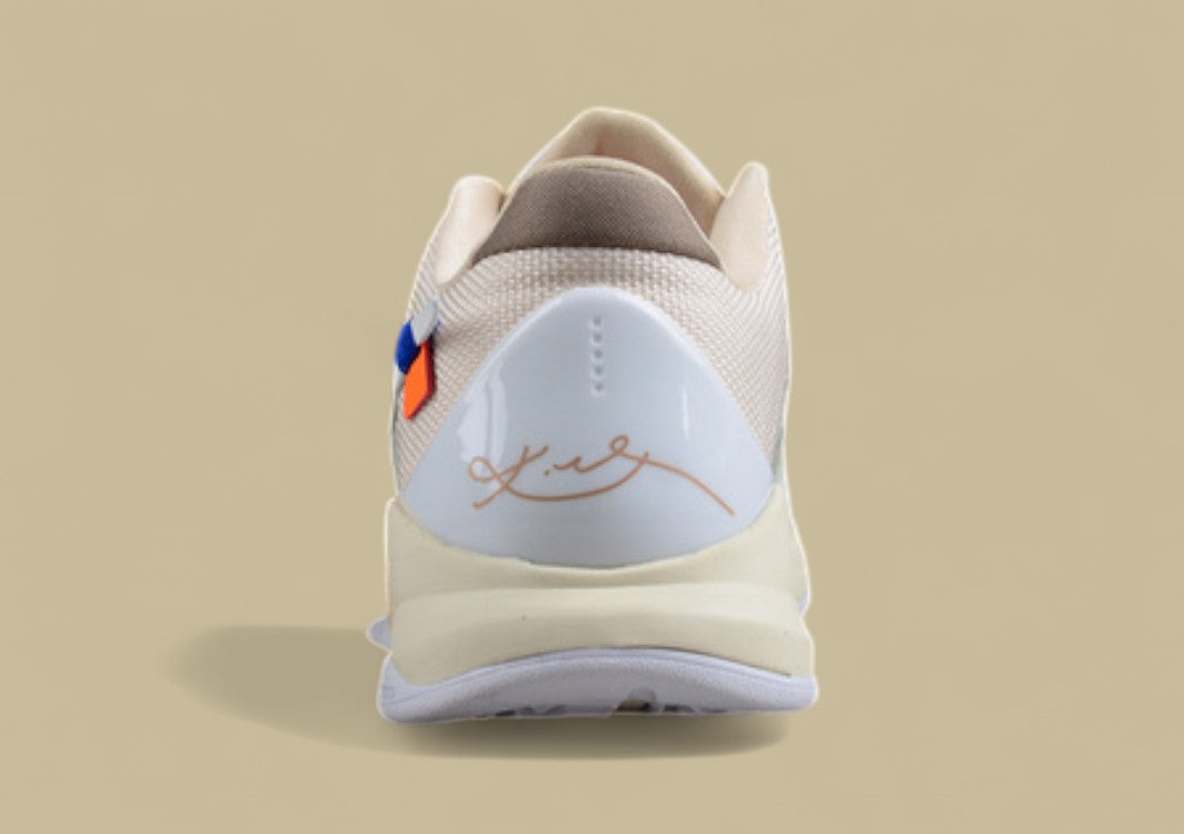 Kobe V Protro Undftd White/Brown/Yellow