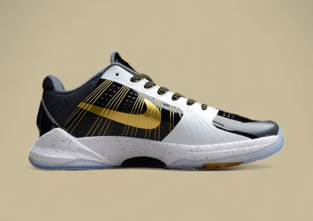 Kobe V Protro White/Gold/Black